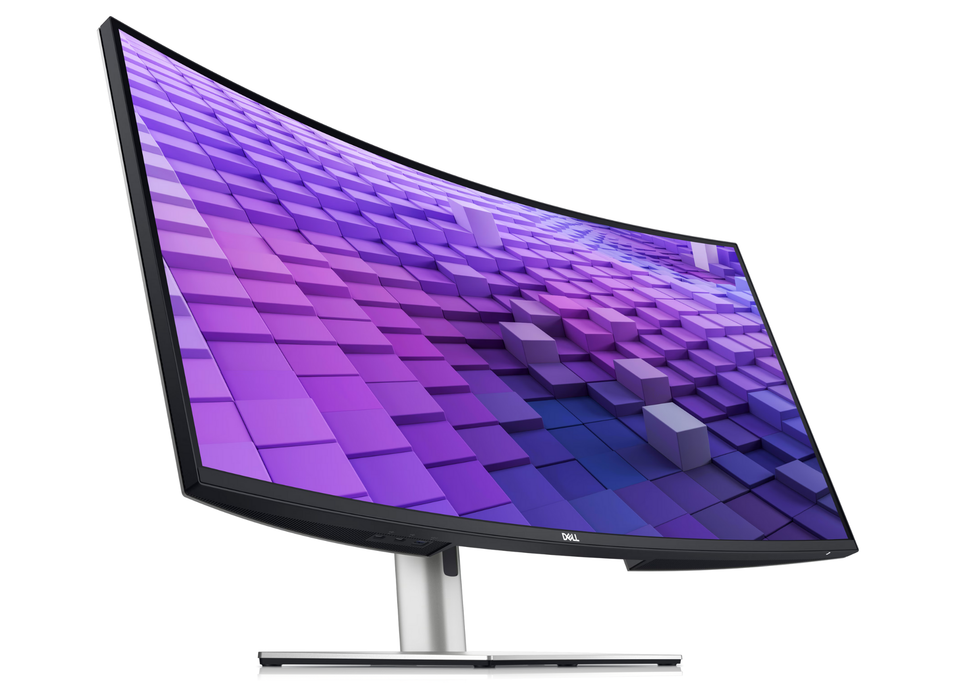 Dell U3824DW 38" 60Hz 5ms WQHD+ Curved USB-C Hub Monitor Desktop Monitors Dell