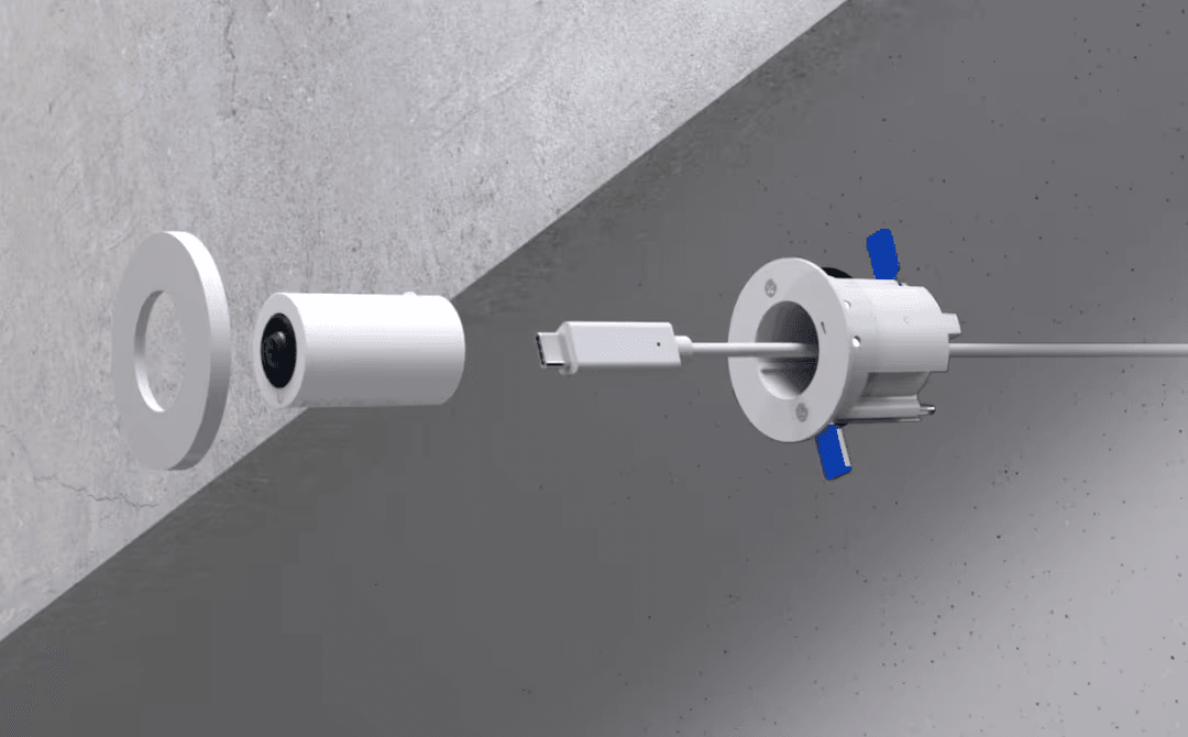 Ubiquiti AI Theta Professional Flush Mount | UACC-AI-THETA-PRO-PFM-CAMERA Camera Accessory Ubiquiti