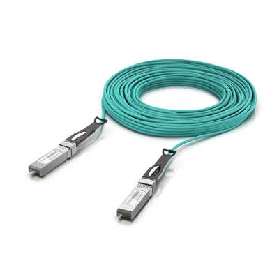 Ubiquiti Networks 30 m InfiniBand & Fibre Optic Cable Aqua Colour | UACC-AOC-SFP28-30M InfiniBand & Fibre Optic Cable Ubiquiti