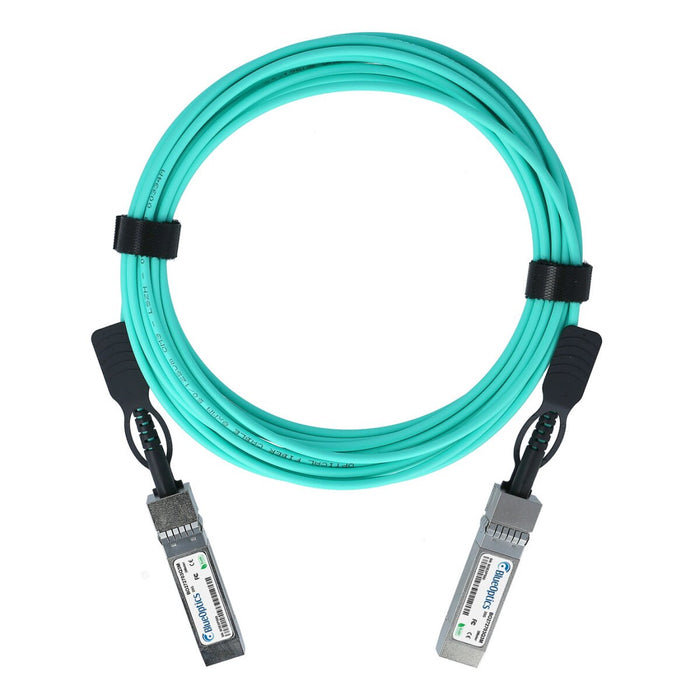 Ubiquiti Networks 30 m InfiniBand & Fibre Optic Cable Aqua Colour | UACC-AOC-SFP28-30M