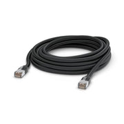 Ubiquiti Networking Cable Black Cat5e S/UTP (STP) | UACC-CABLE-PATCH-OUTDOOR-8M-BK LAN / Ethernet Cable Ubiquiti