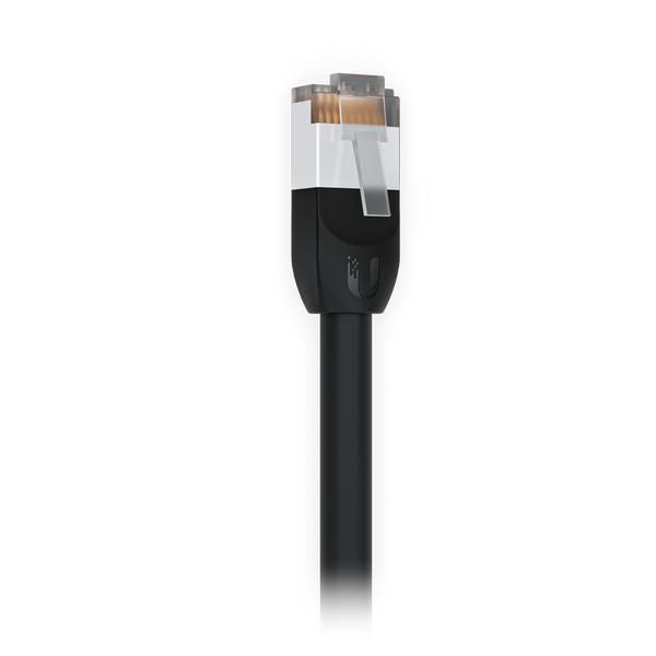 Ubiquiti Networking Cable Black Cat5e S/UTP (STP) | UACC-CABLE-PATCH-OUTDOOR-8M-BK LAN / Ethernet Cable Ubiquiti