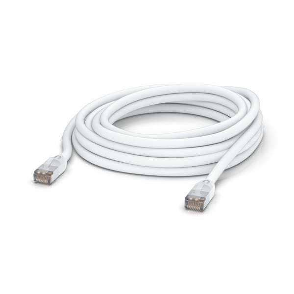 Ubiquiti Networking Cable White Cat5e S/UTP (STP) | UACC-CABLE-PATCH-OUTDOOR-8M-W