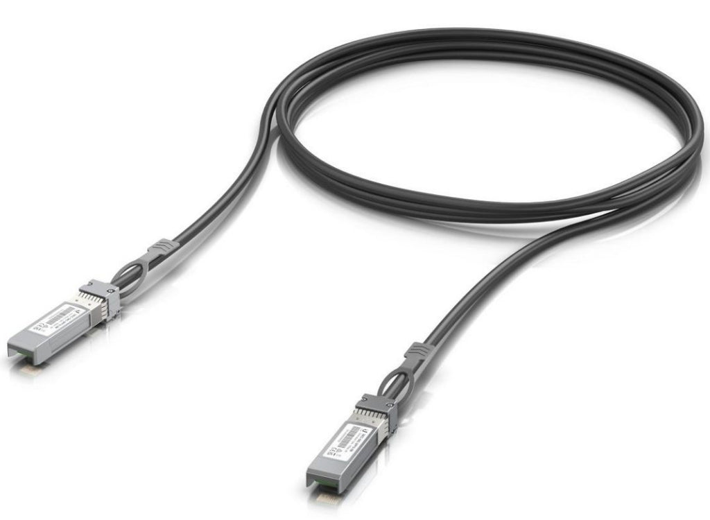 Ubiquiti InfiniBand/Fibre Optic Cable SFP+ Black | UACC-DAC-SFP10-3M InfiniBand & Fibre Optic Cable Ubiquiti