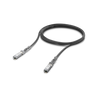 Ubiquiti InfiniBand & Fibre Optic Cable Black | UACC-DAC-SFP28-1M