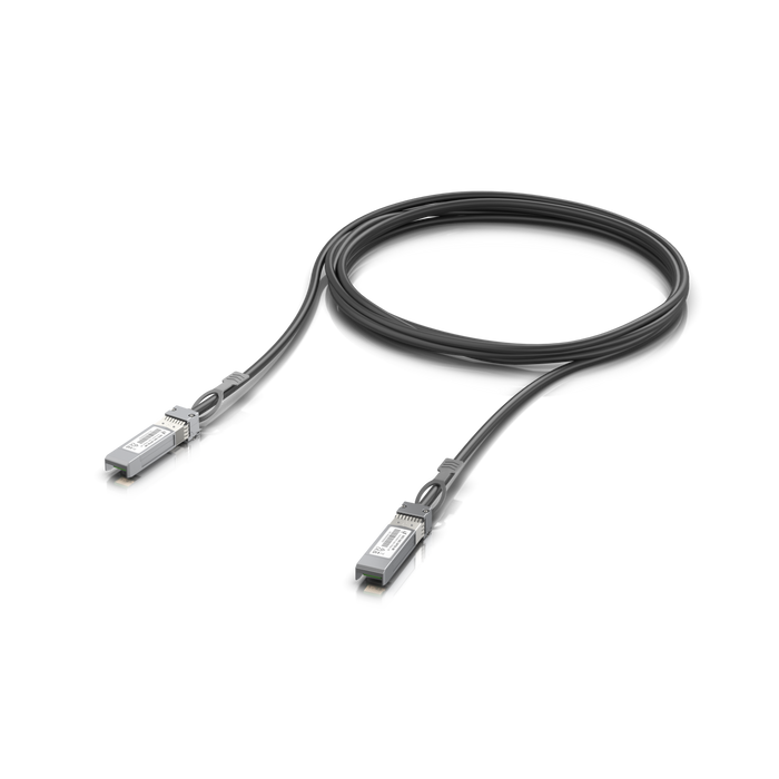 Ubiquiti InfiniBand & Fibre Optic Cable Black | UACC-DAC-SFP28-1M