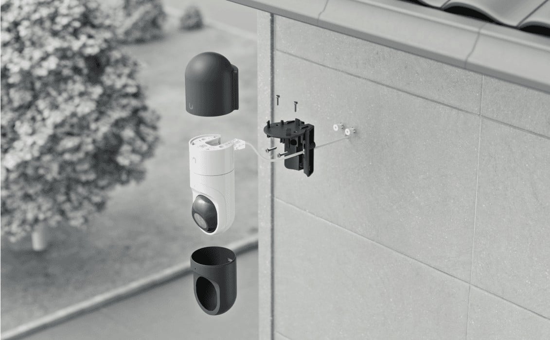 Ubiquiti 3-Pack Professional Wall Mount for UniFi Protect Flex Camera Black | UACC-FLEX-CAM-PWM-BLACK-3 Camera Accessory Ubiquiti
