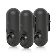 Ubiquiti 3-Pack Professional Wall Mount for UniFi Protect Flex Camera Black | UACC-FLEX-CAM-PWM-BLACK-3 Camera Accessory Ubiquiti
