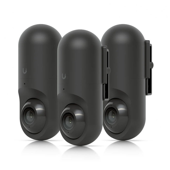 Ubiquiti 3-Pack Professional Wall Mount for UniFi Protect Flex Camera Black | UACC-FLEX-CAM-PWM-BLACK-3 Camera Accessory Ubiquiti