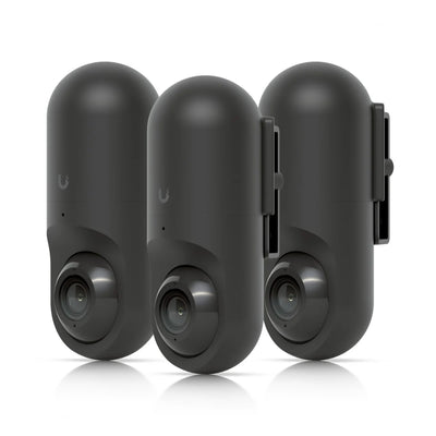 Ubiquiti 3-Pack Professional Wall Mount for UniFi Protect Flex Camera Black | UACC-FLEX-CAM-PWM-BLACK-3 Camera Accessory Ubiquiti