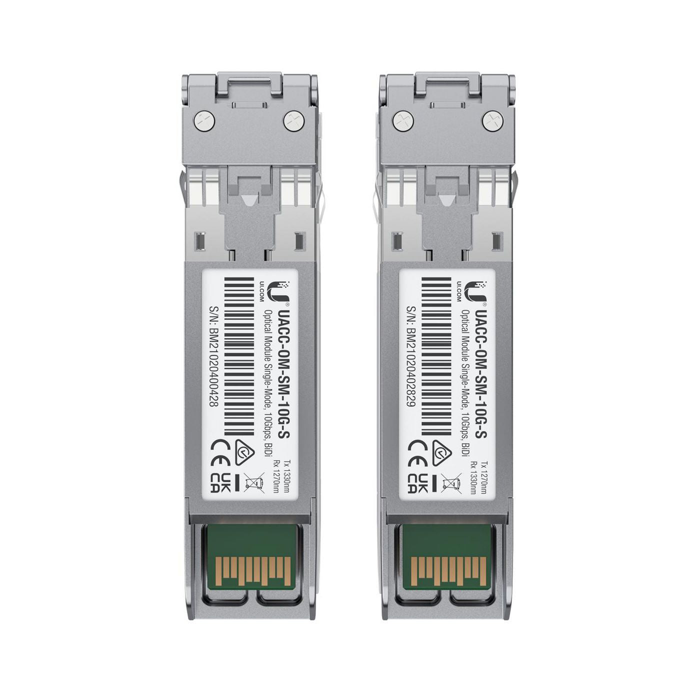 Ubiquiti Network Transceiver Module Fiber Optic 10000 Mbit/s | UACC-OM-SM-10G-S-2 Network Transceiver Ubiquiti