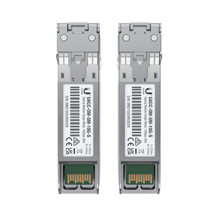 Ubiquiti Network Transceiver Module Fiber Optic 10000 Mbit/s | UACC-OM-SM-10G-S-2