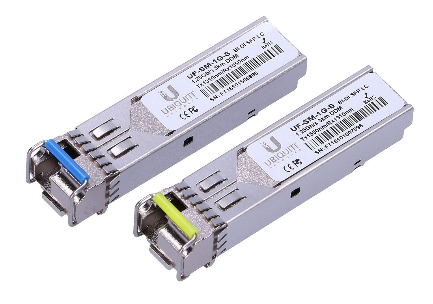 Ubiquiti Network Transceiver Module Fiber Optic 1250 Mbit/s SFP | UACC-OM-SM-1G-S-20 Network Transceiver Ubiquiti