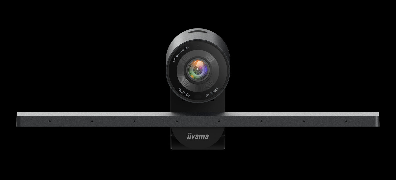 iiyama UC-CAM10PRO-MA1 Professional 4K Webcam With 8 Mic Array Webcam iiyama