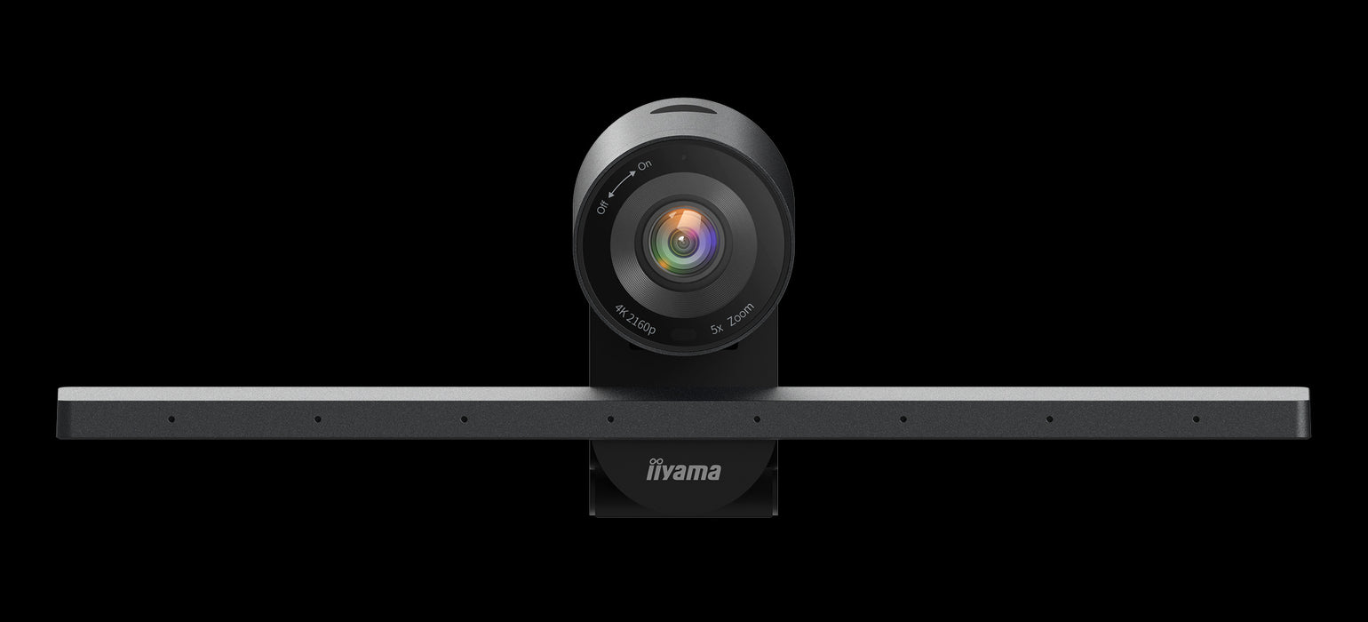 iiyama UC-CAM10PRO-MA1 Professional 4K Webcam With 8 Mic Array