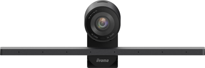 iiyama UC-CAM10PRO-MA1 Professional 4K Webcam With 8 Mic Array Webcam iiyama
