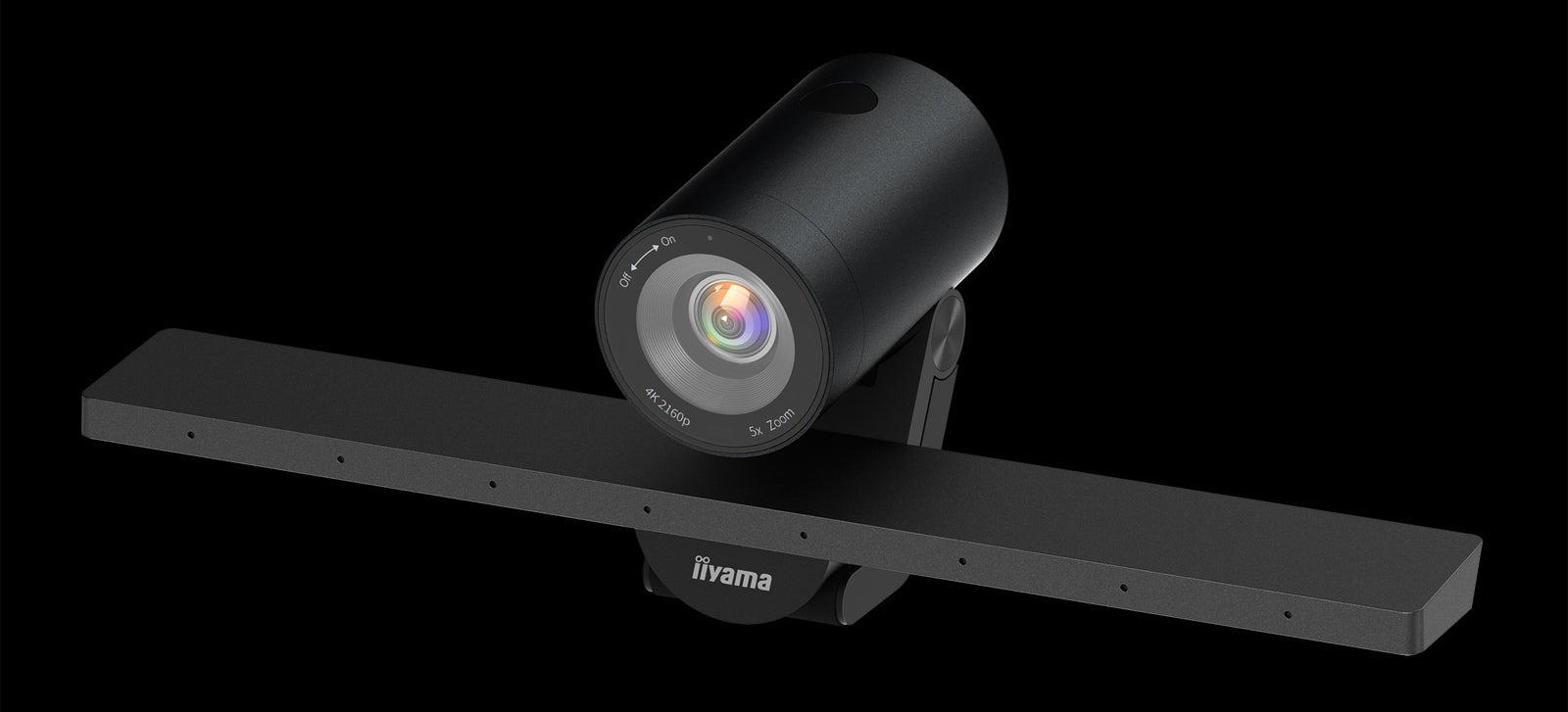 iiyama UC-CAM10PRO-MA1 Professional 4K Webcam With 8 Mic Array Webcam iiyama