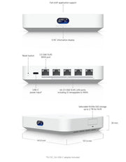 Ubiquiti UniFi Cloud Gateway Max Broadband Router | UCG-MAX Gateway Ubiquiti