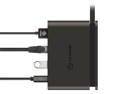 Alogic UCTDHDES USB-C Travel Dock Essential With Power Delivery