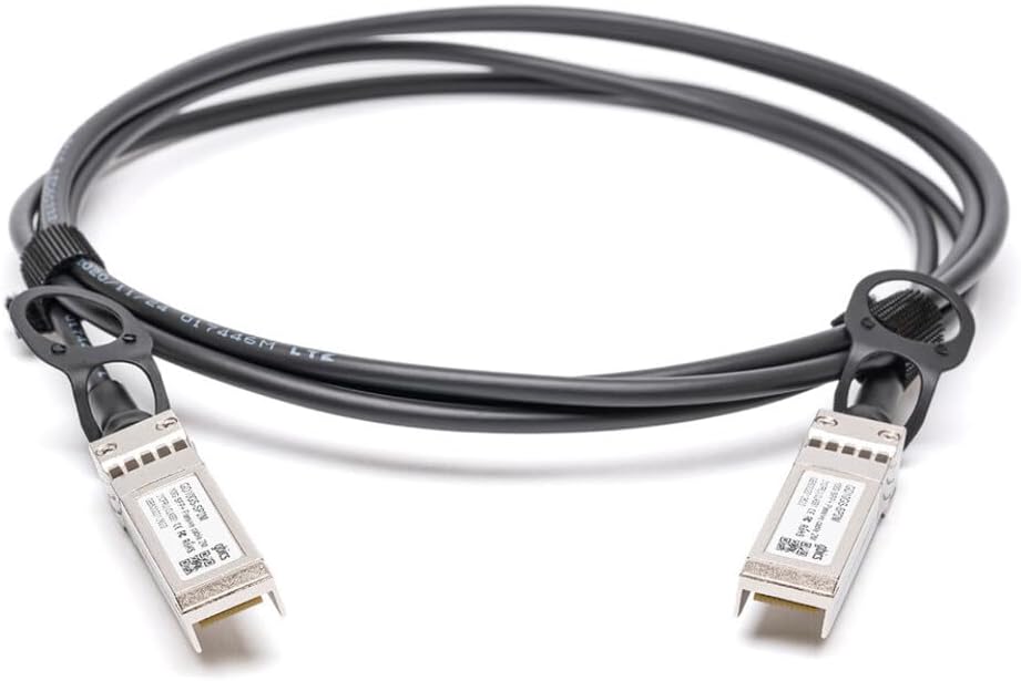 Ubiquiti UniFi Direct Attach 3m Fibre Optic Cable Black | UDC-3