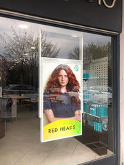 Moove 49" White Double-Sided Ultra High Brightness Digital Display | 3500 cd/m² Ceiling Hanging Signage High Brightness Digital Signage ScreenMoove
