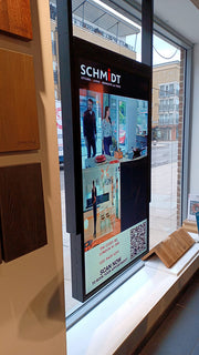 Moove SMB55HD10B – 55" Double-Sided Ultra High Brightness Digital Display | 3500 cd/m² Ceiling Hanging Signage High Brightness Digital Signage ScreenMoove