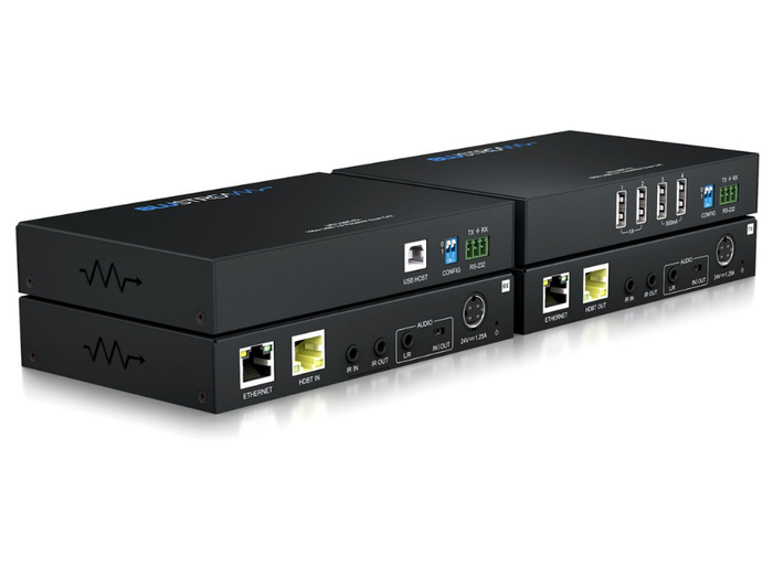 BluStream USB 2.0 HDBaseT™ Extender Set - 100m | UEX100E-KIT AV Extender BluStream
