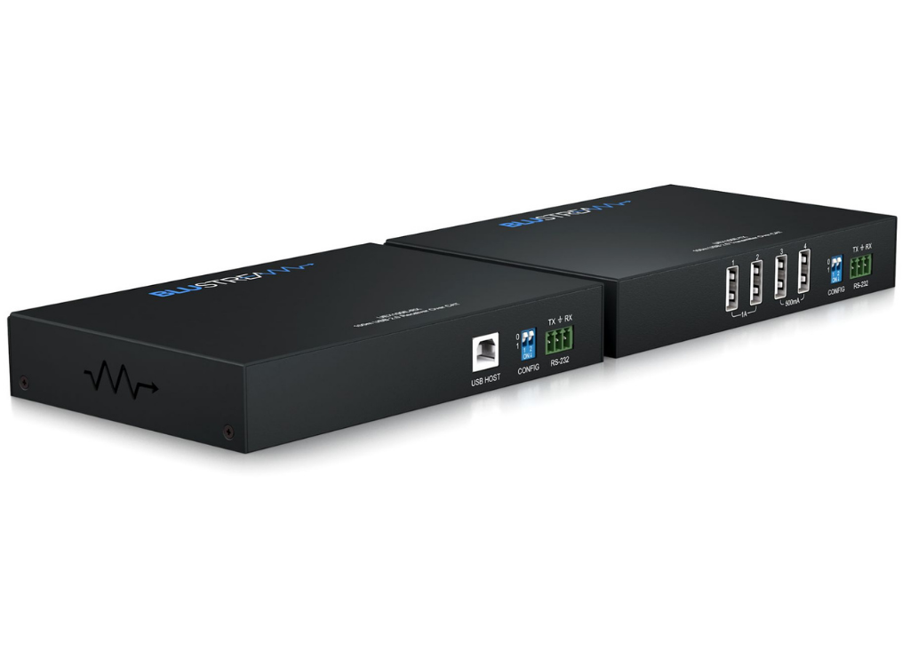 BluStream USB 2.0 HDBaseT™ Extender Set - 100m | UEX100E-KIT AV Extender BluStream