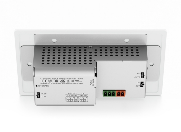 BluStream USB 3.2 Gen1 HDBaseT™ Extender EU Wall Plate - Device | UEX3D-WP-EU Wallplate BluStream