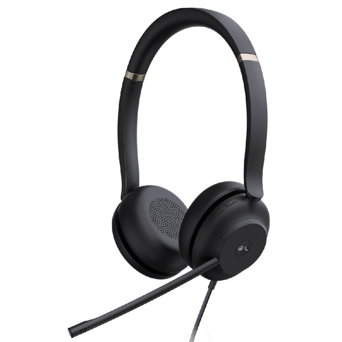 Yealink UH37DUAL-TEAMS Dual Ear Teams Approved USB-A Headset Headset Yealink