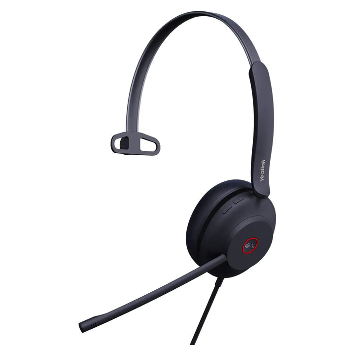 Yealink UH37MONO-TEAMS Mono Ear Teams Approved USB-A Headset Headset Yealink