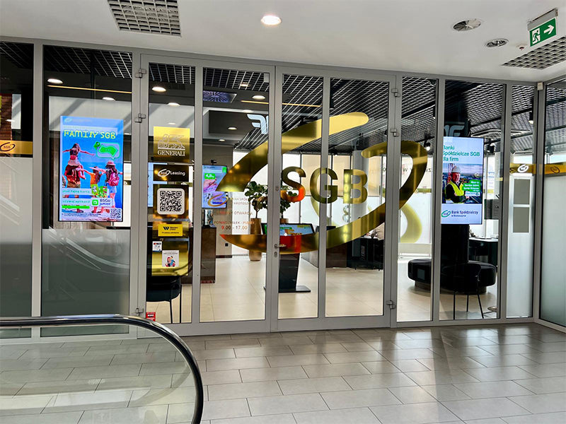 Moove SMB75HD8-B2 – 75" Ultra High Brightness 3500 cd/m² Digital Window Display