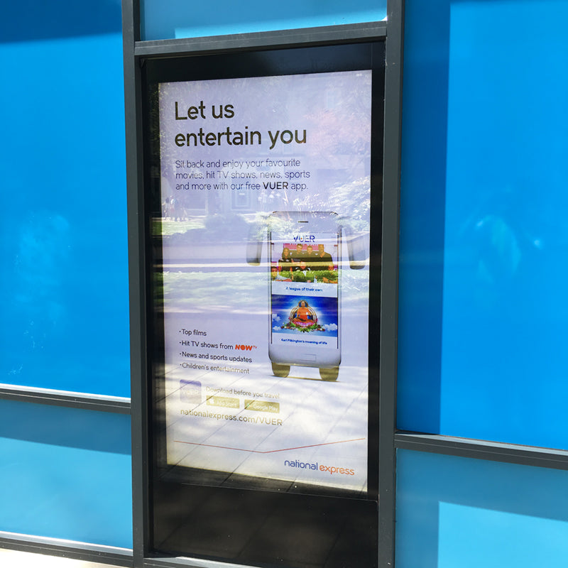 Moove SMB75HD8-B2 – 75" Ultra High Brightness 3500 cd/m² Digital Window Display High Brightness Digital Signage ScreenMoove
