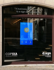 Moove SMB75HD8-B2 – 75" Ultra High Brightness 3500 cd/m² Digital Window Display High Brightness Digital Signage ScreenMoove