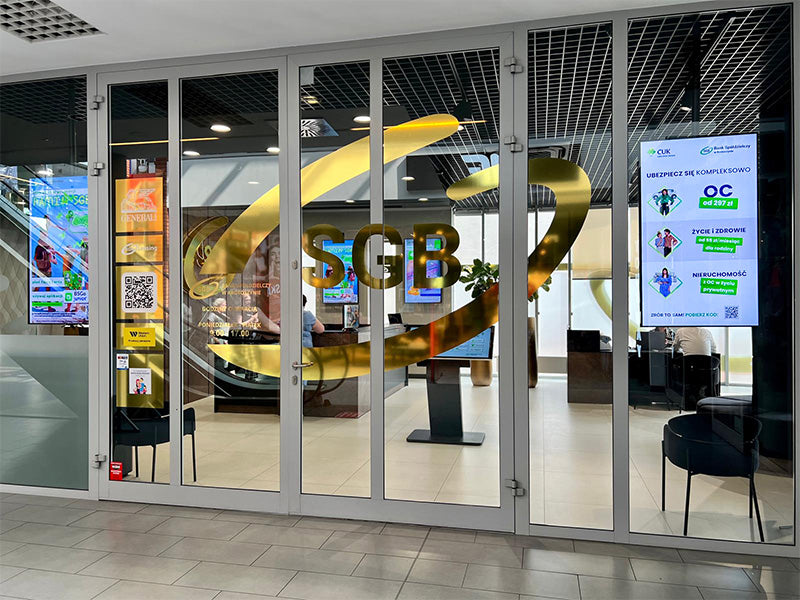Moove SMB43HD9 – 43" Ultra High Brightness 3500 cd/m² Digital Window Display High Brightness Digital Signage ScreenMoove