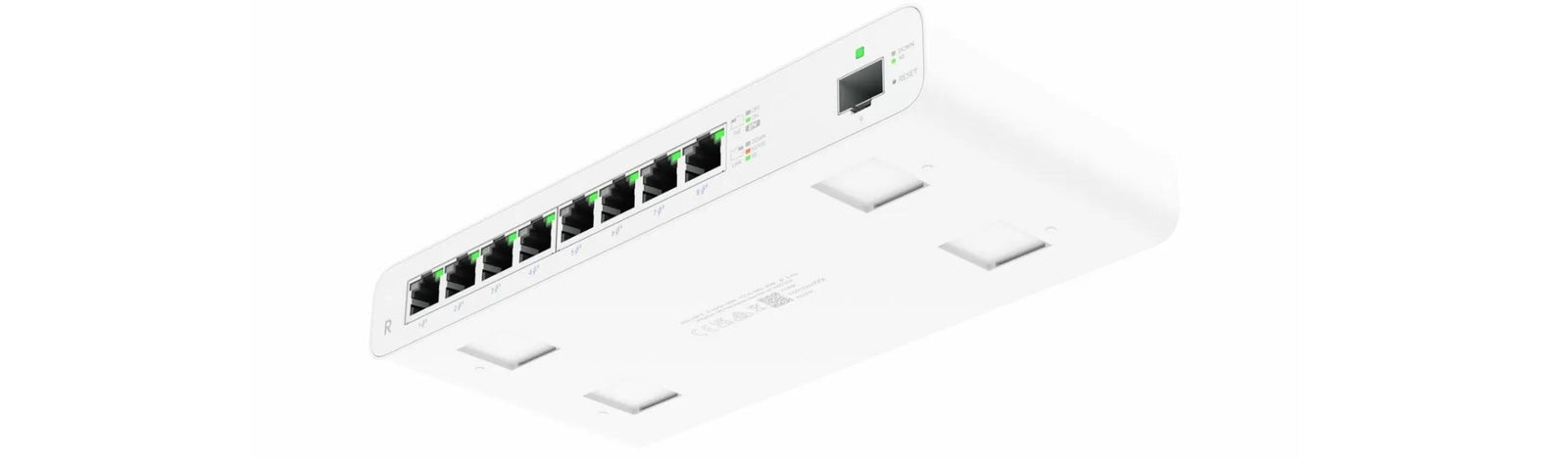 Ubiquiti Networks UISP Wired Router Gigabit Ethernet White | UISP-R-EU Wired Router Ubiquiti