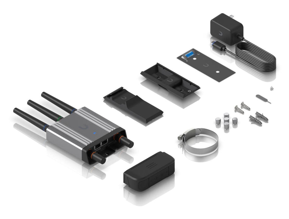 Ubiquiti UniFi Mobile Router Industrial 4G LTE Cat 4 Mobile WiFi Indoor/Outdoor Router | UMR-INDUSTRIAL Cellular Network Devices Ubiquiti