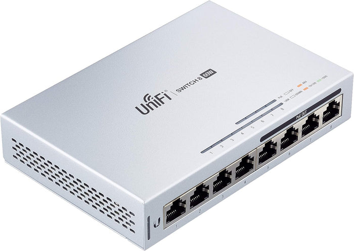 Ubiquiti Networks UniFi 5 x Switch 8 Managed Gigabit | US-8-60W-5 Network Switch Ubiquiti