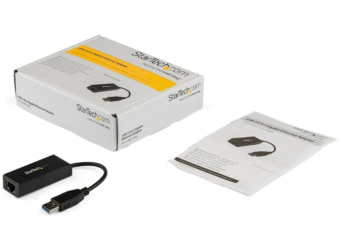 StarTech USB 3.0 to Gigabit Ethernet Adapter | USB31000S Adapter / Converter Startech
