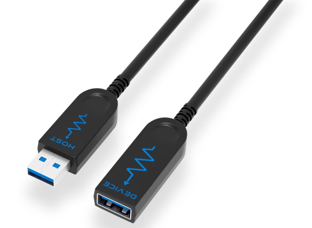 BluStream (10m) Precision 10Gbps USB-A Male-Female AOC Cable | USB3AMF10 HDMI Cable BluStream