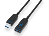 BluStream (15m) Precision 10Gbps USB-A Male-Female AOC Cable | USB3AMF15
