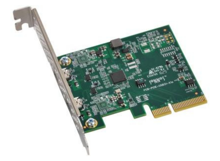 Sonnet Allegro USB-C PCIe Card Dual Port USB 3.2 Gen 2 | USB3C-2PM-E Interface Cards/Adapters Sonnet