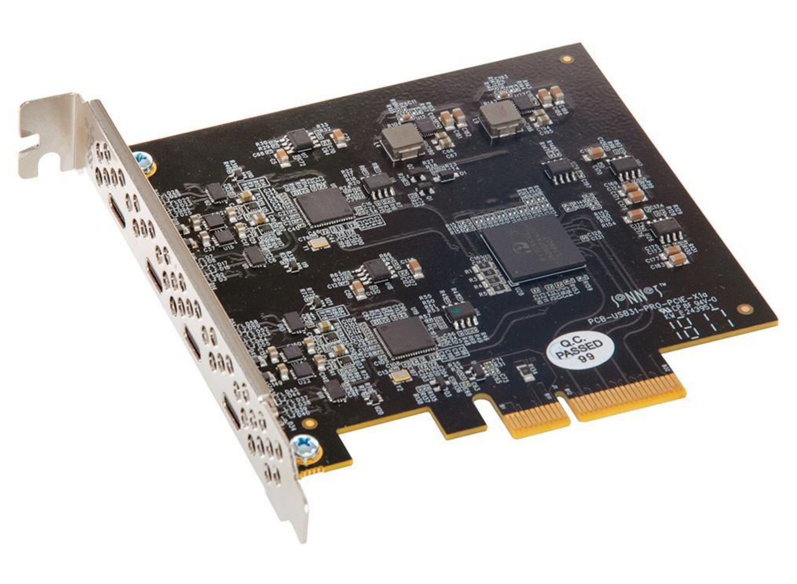 Sonnet Allegro USB-C 4-Port PCIe Card 10Gbps | USB3C-4PM-E Interface Cards/Adapters Sonnet
