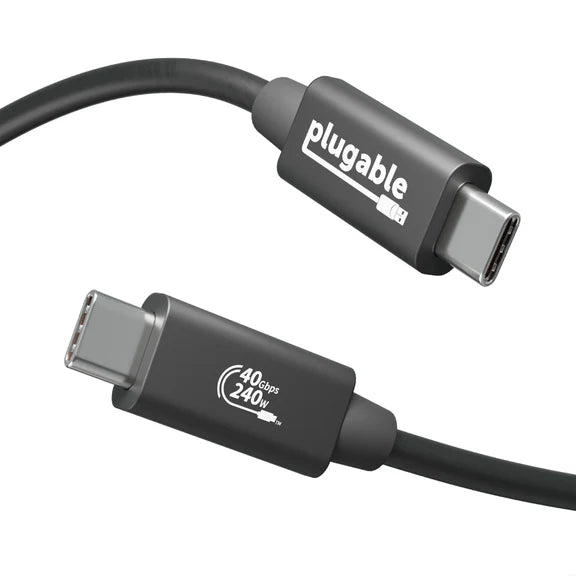 Plugable USB4-240W-1M USB4 240W EPR Cable 3.3ft (1m)