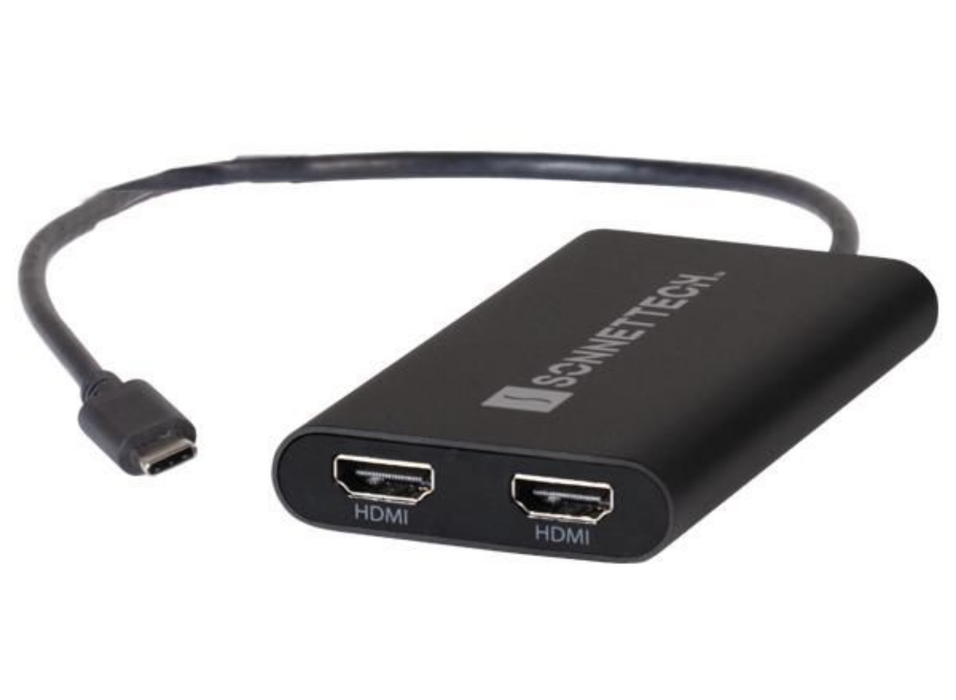 Sonnet USB-C to Dual HDMI Adapter 4K 60Hz | USBC-DHDMI
