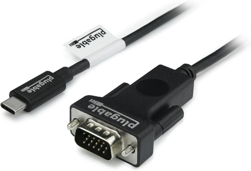 Plugable Technologies USBC-VGA-CABLE USB Graphics Adapter 1920 x 1080 Pixels Black