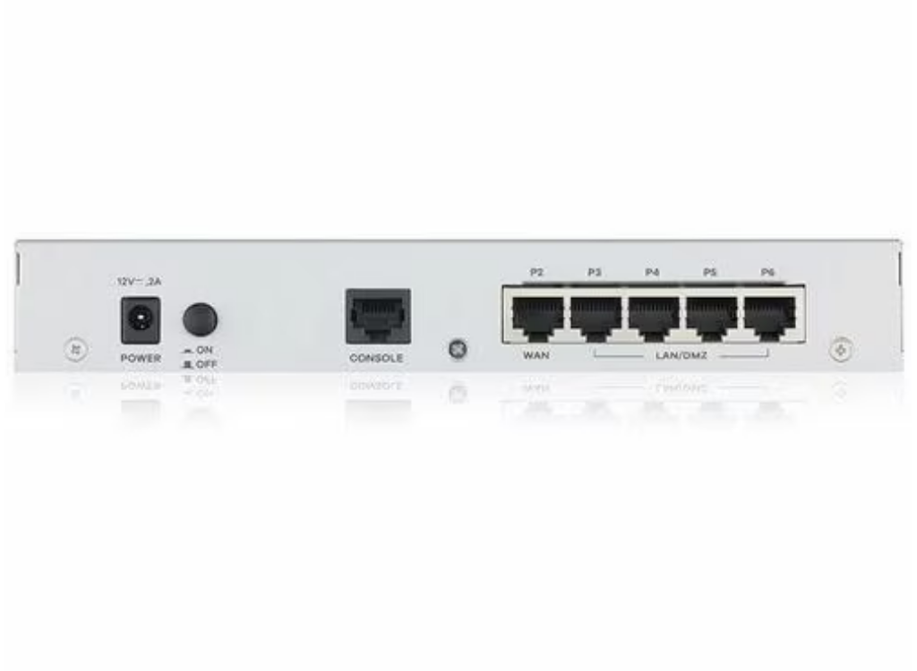 ZYXEL ZYWALL Network Security/Firewall Appliance - 5 Port - 10/100/1000Base-T - Gigabit Ethernet | USGFLEX100-EU0111F Network Firewall Zyxel