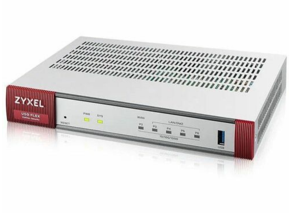 ZYXEL Network Security/Firewall Appliance - 5 Port - 10/100/1000Base-T - Gigabit Ethernet | USGFLEX100-EU0112F Network Firewall Zyxel