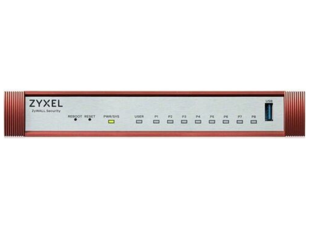 ZYXEL Network Security/Firewall Appliance - 8 Port - 10/100/1000Base-T - Gigabit Ethernet | USGFLEX100H-EU0101F Network Firewall Zyxel