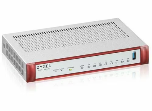 ZYXEL ZYWALL Network Security/Firewall Appliance - 1 Year Security Bundle - 8 Port - 10/100/1000Base-T - Gigabit Ethernet | USGFLEX100H-EU0102F